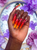 Sunset Aura Press-On Nails