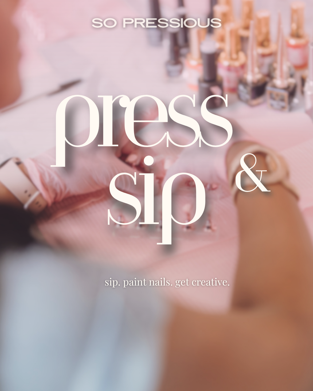 press & sip
