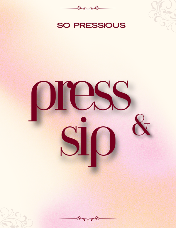 press & sip