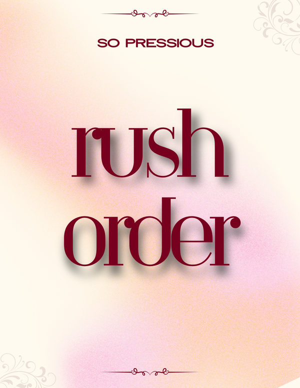 rush order
