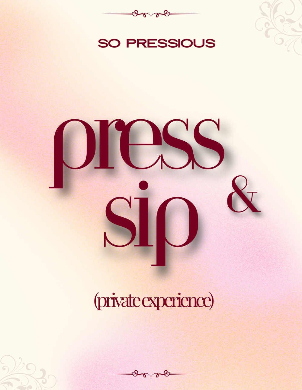 private press & sip