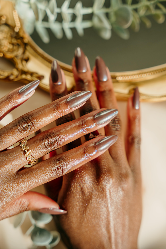 Ombré gel manicure done using Cake Glaze gel polish 💅🏾🎂💕🌈🦄 | Rainbow  nails, Pretty nails, Vibrant nails
