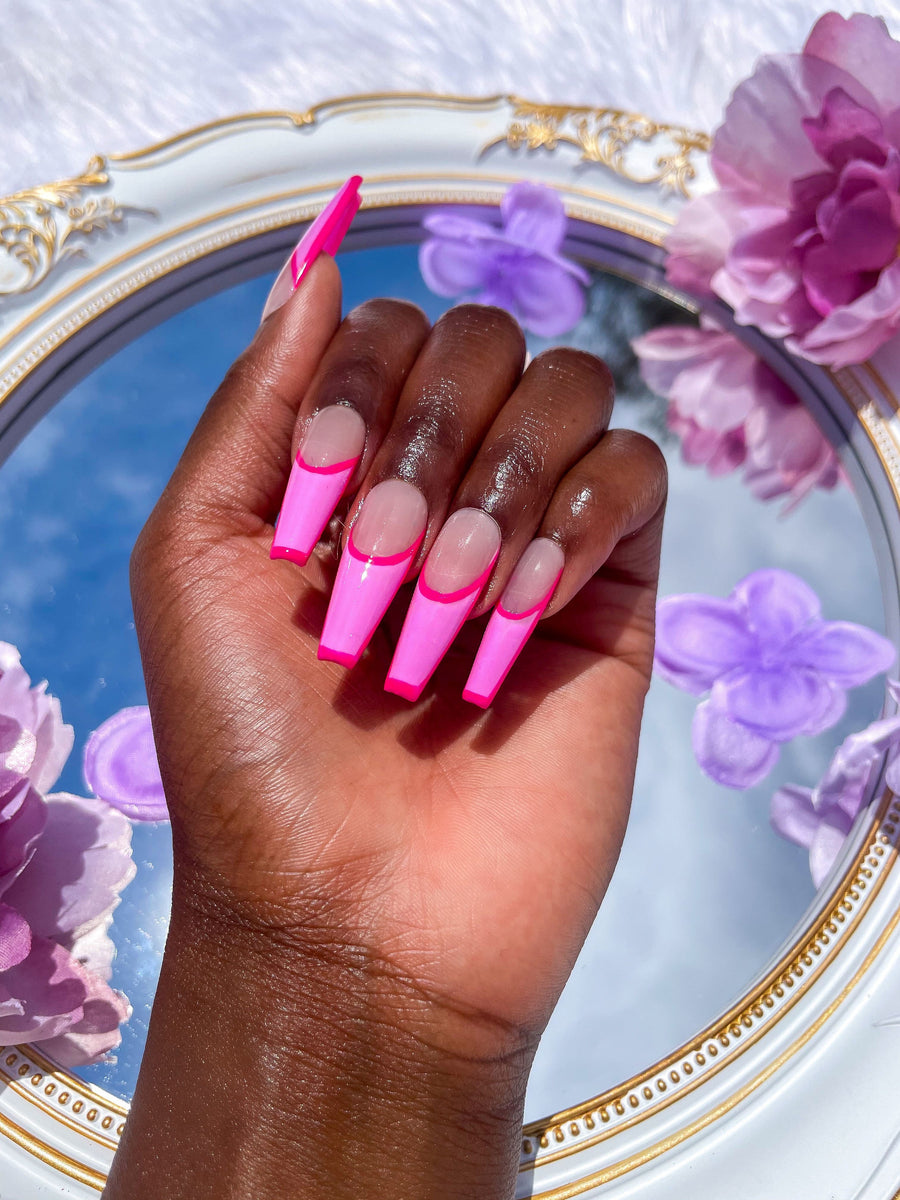 My girls always have the best nail ideas 💕✨ • #aznails #aznailtech  #ombrenails #nailideas #nailart #naildesigns #purplenails #pin... |  Instagram